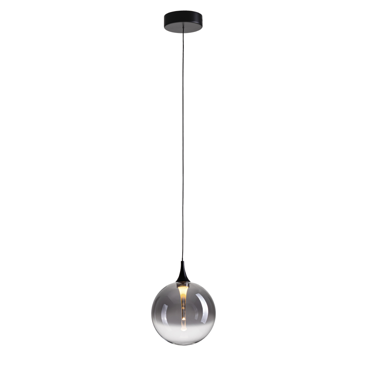 Подвесной светильник Delight Collection MD23001045H-1A black/smoky Подвесной светильник Delight Collection MD23001045H-1A black/smoky