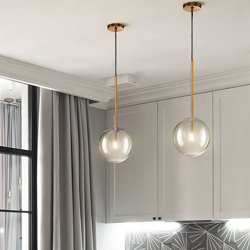Подвесной светильник Delight Collection Ball Sola 9217P/D180 gold Подвесной светильник Delight Collection Ball Sola 9217P/D180 gold