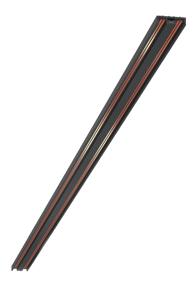 Ультратонкий накладной магнитный шинопровод iLedex Vision 4825-25/7-2000-BK