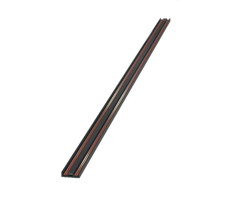 Ультратонкий накладной магнитный шинопровод iLedex Vision 4825-25/7-2000-BK