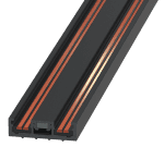 Ультратонкий накладной магнитный шинопровод iLedex Vision 4825-25/7-3000-BK