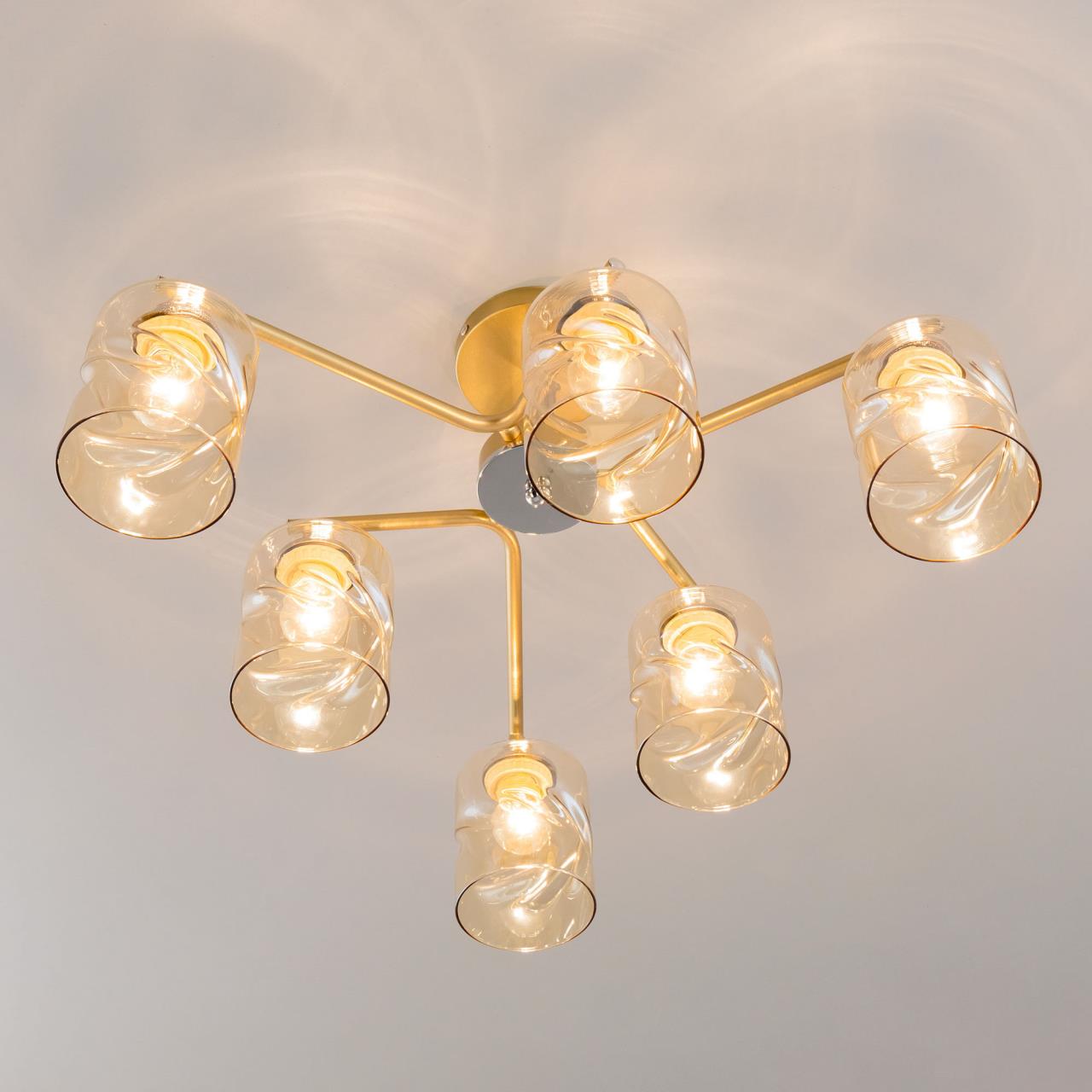 Потолочная люстра Citilux Клод CL137162 Потолочная люстра Citilux Клод CL137162