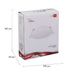 Встраиваемый светильник Reluce 70605-9.0-001OL LED18W WH 4000K