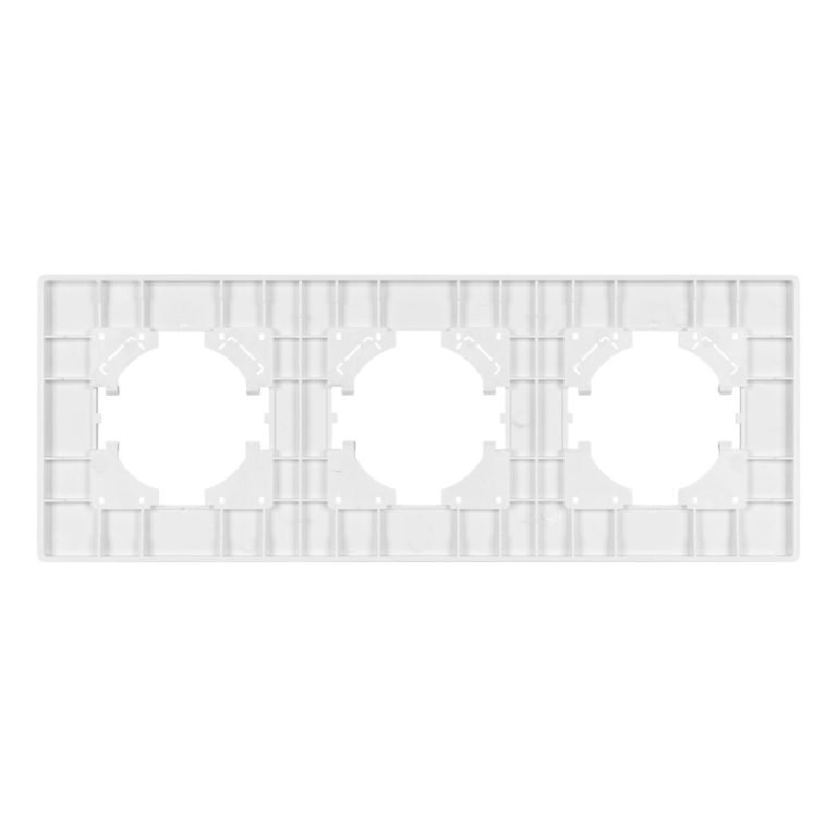 Рамка на 3 поста пластиковая Arlight FRM-PERIO-PL-3-WH 049754