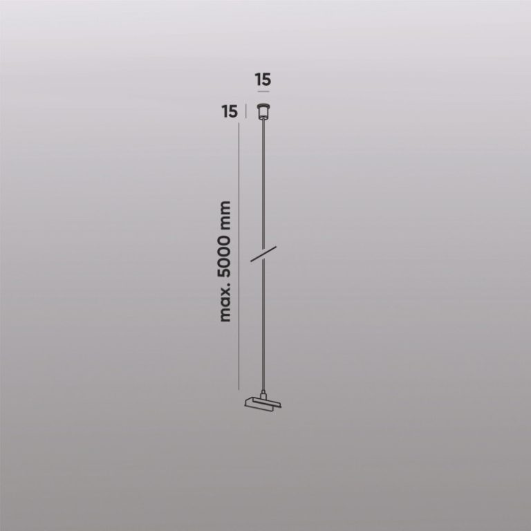 Механический подвес для трека Denkirs Smart Base TR2127-WH