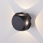 Настенный светильник Elektrostandard 1504 TECHNO LED CUBE черный 4690389147739