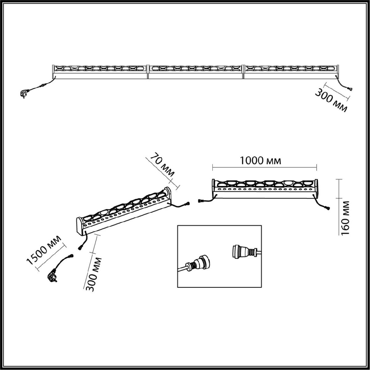 Торшер Odeon Light Waterfall 7027/72FL Торшер Odeon Light Waterfall 7027/72FL