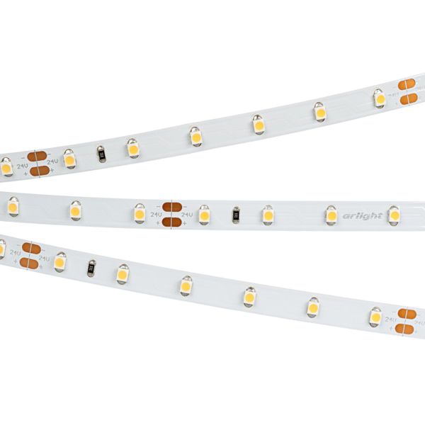 Светодиодная лента Arlight RT-A60-8mm 24V Warm2700 CRI98 (4.8 W/m, IP20, 2835, 5m) 021414(2) Светодиодная лента Arlight RT-A60-8mm 24V Warm2700 CRI98 (4.8 W/m, IP20, 2835, 5m) 021414(2)