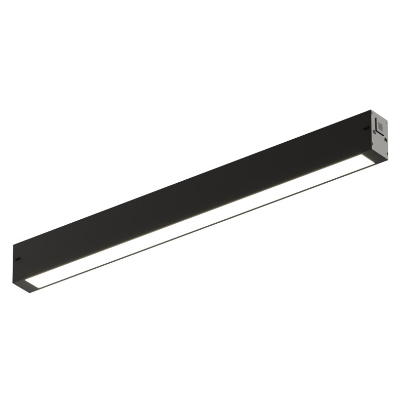 Трековый однофазный светильник Denkirs Simple Linear DK8104-BK Трековый однофазный светильник Denkirs Simple Linear DK8104-BK