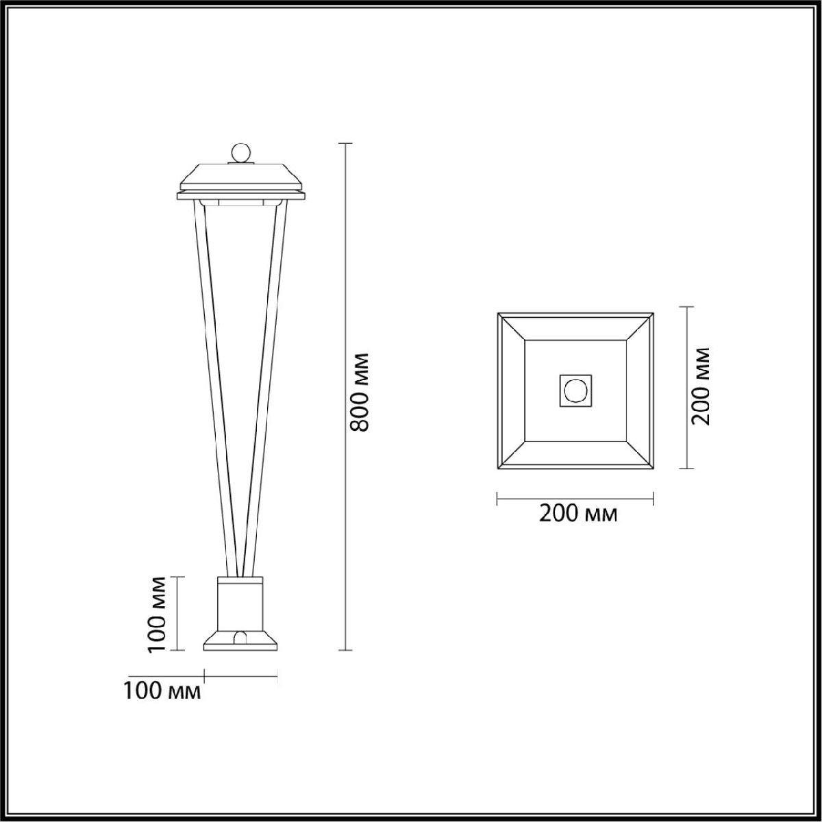 Ландшафтный светильник Odeon Light Bearitz 6655/12GL Ландшафтный светильник Odeon Light Bearitz 6655/12GL