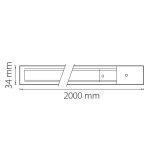 Шинопровод однофазный Lightstar Barra 502028