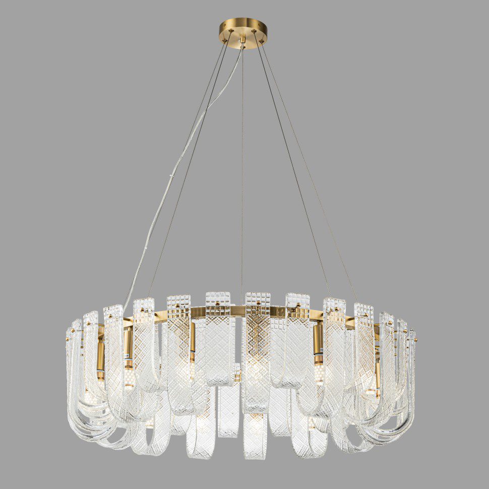 Подвесная люстра Belfast Severn 6601-800 BR CL Подвесная люстра Belfast Severn 6601-800 BR CL