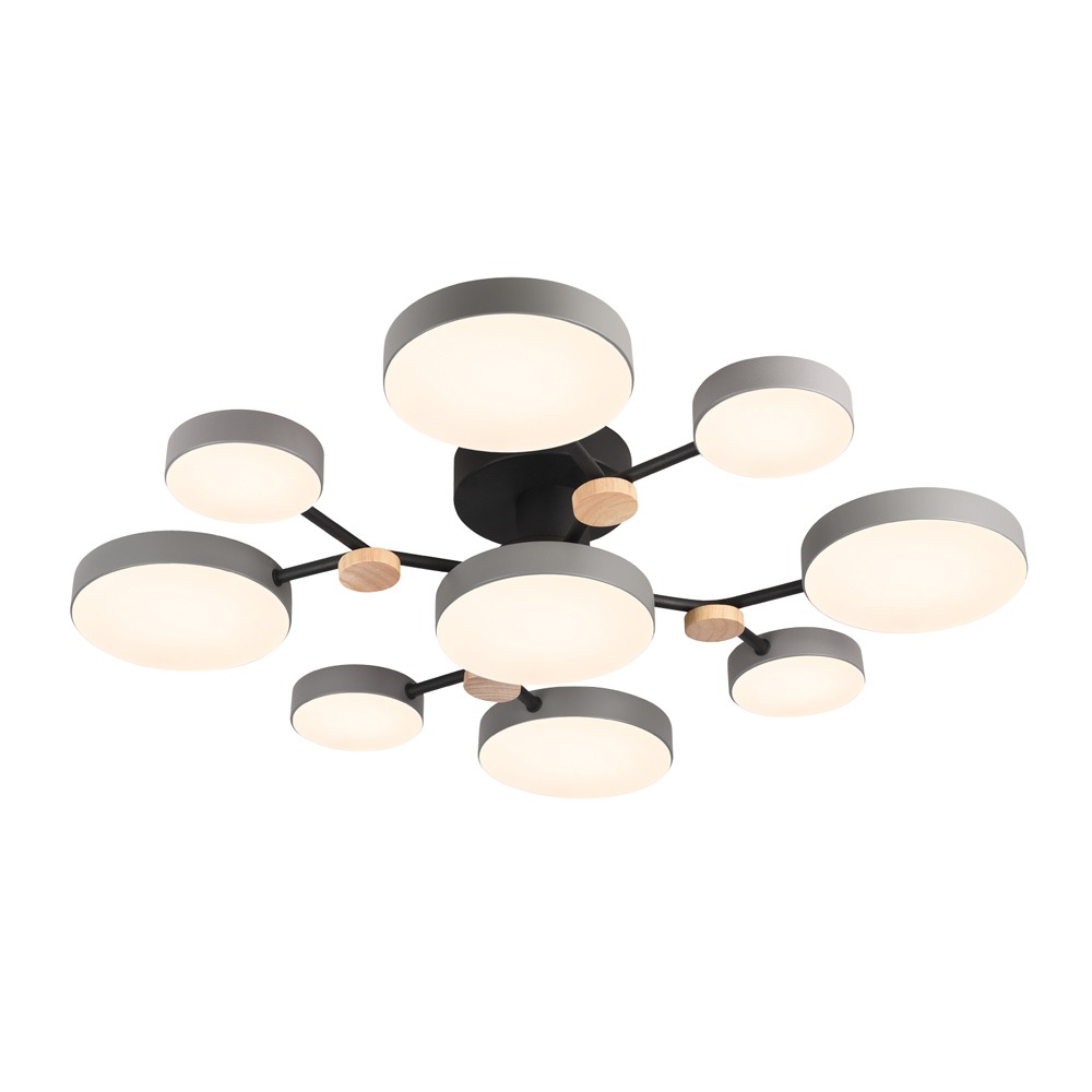 Потолочная люстра LED4U L3201-780 GR Потолочная люстра LED4U L3201-780 GR
