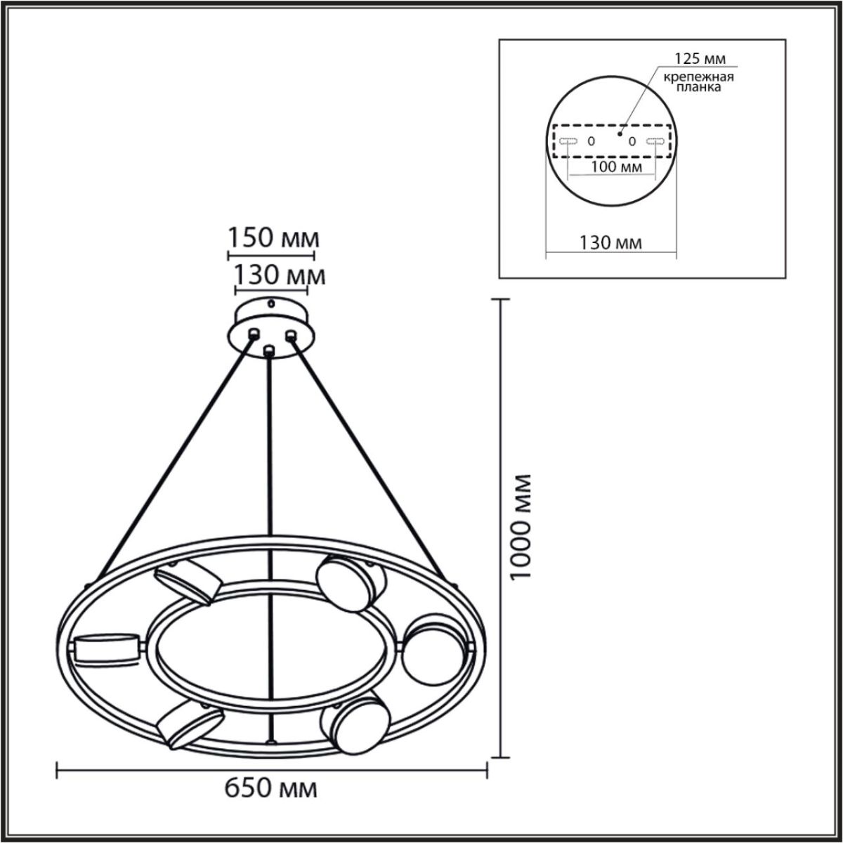 Подвесная люстра Lumion Moderni Torina 8340/6 Подвесная люстра Lumion Moderni Torina 8340/6