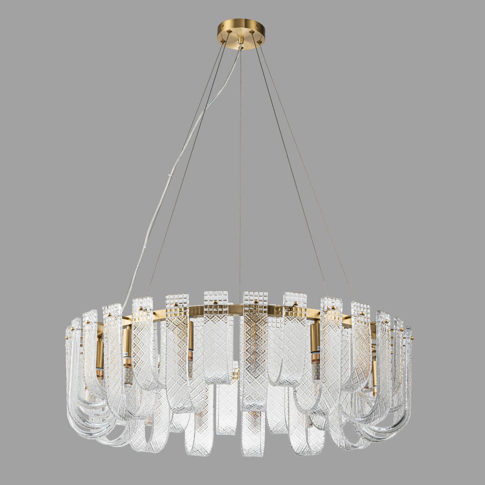 Подвесная люстра Belfast Severn 6601-800 BR CL Подвесная люстра Belfast Severn 6601-800 BR CL