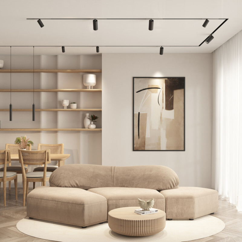 Трековый однофазный светильник Denkirs Simple Spot DK8110-BK Трековый однофазный светильник Denkirs Simple Spot DK8110-BK