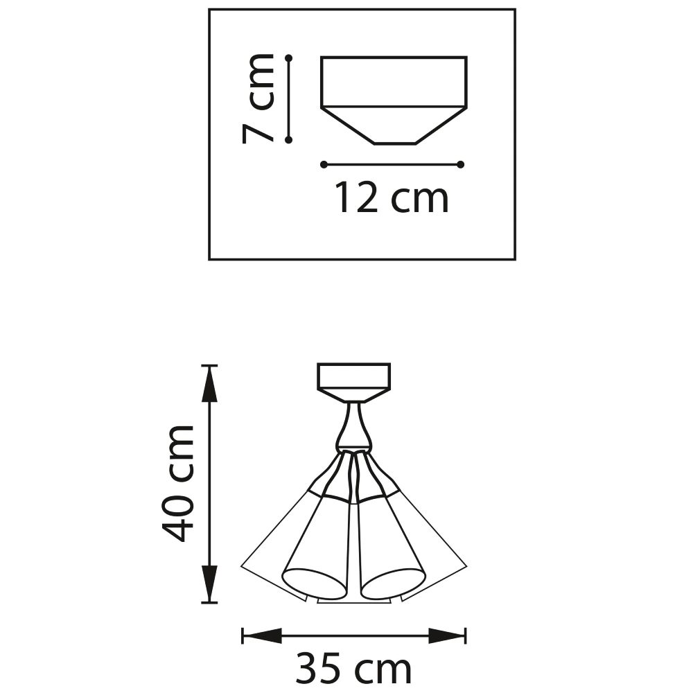 Потолочный светильник Lightstar Cone 757070 Потолочный светильник Lightstar Cone 757070