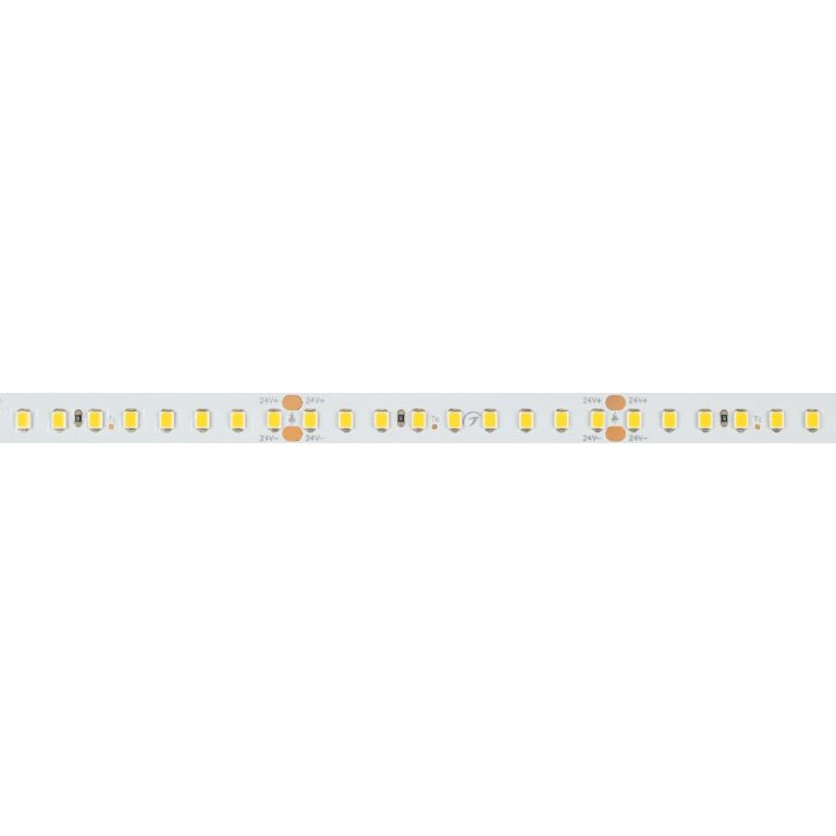 Светодиодная лента Arlight RT-A144-10mm 24V Warm3000 7.7 W/m, IP20, 2835, 5m 038782