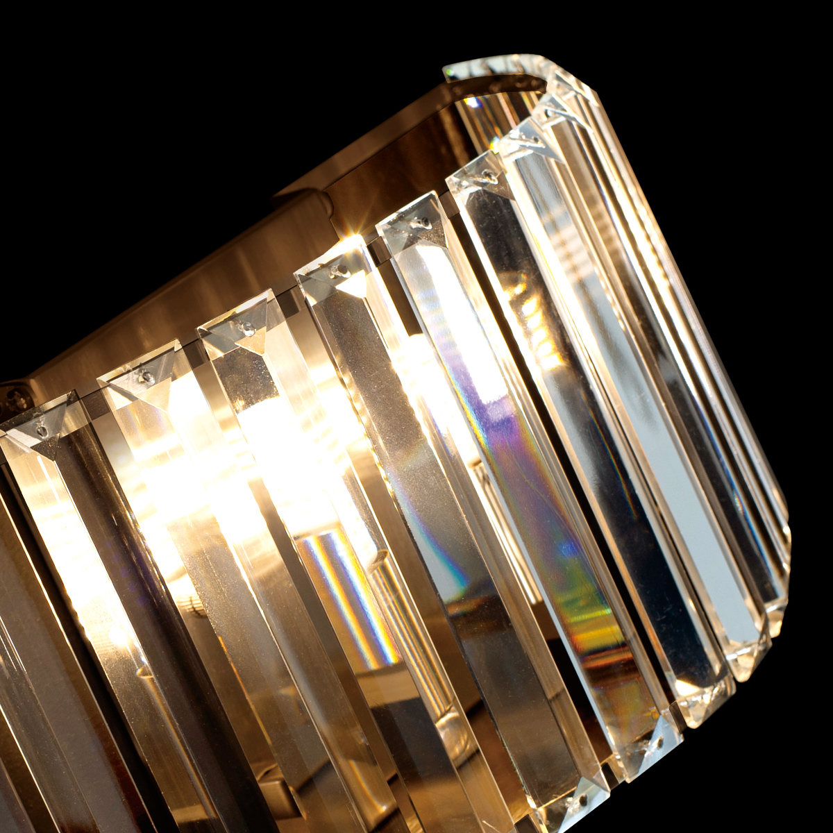 Настенный светильник Delight Collection Crystalline MB17090009-2A bronze Настенный светильник Delight Collection Crystalline MB17090009-2A bronze