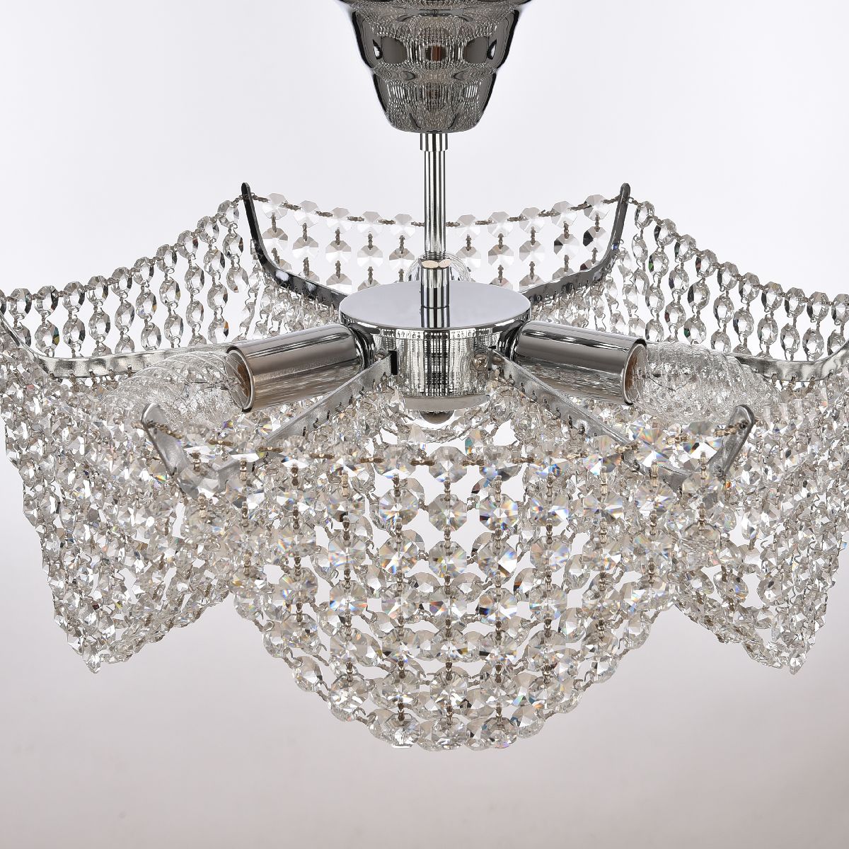 Потолочная люстра Bohemia Ivele Crystal 778/42 Ni Потолочная люстра Bohemia Ivele Crystal 778/42 Ni