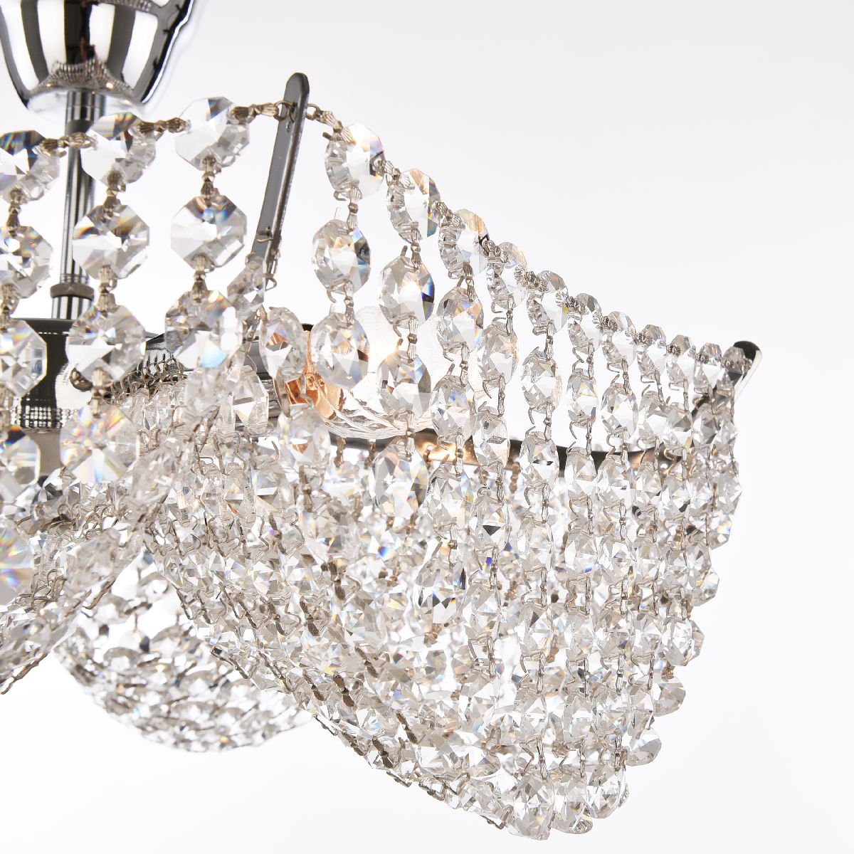 Потолочная люстра Bohemia Ivele Crystal 778/42 Ni Потолочная люстра Bohemia Ivele Crystal 778/42 Ni