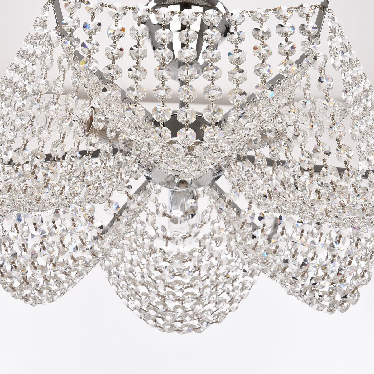 Потолочная люстра Bohemia Ivele Crystal 778/42 Ni Потолочная люстра Bohemia Ivele Crystal 778/42 Ni