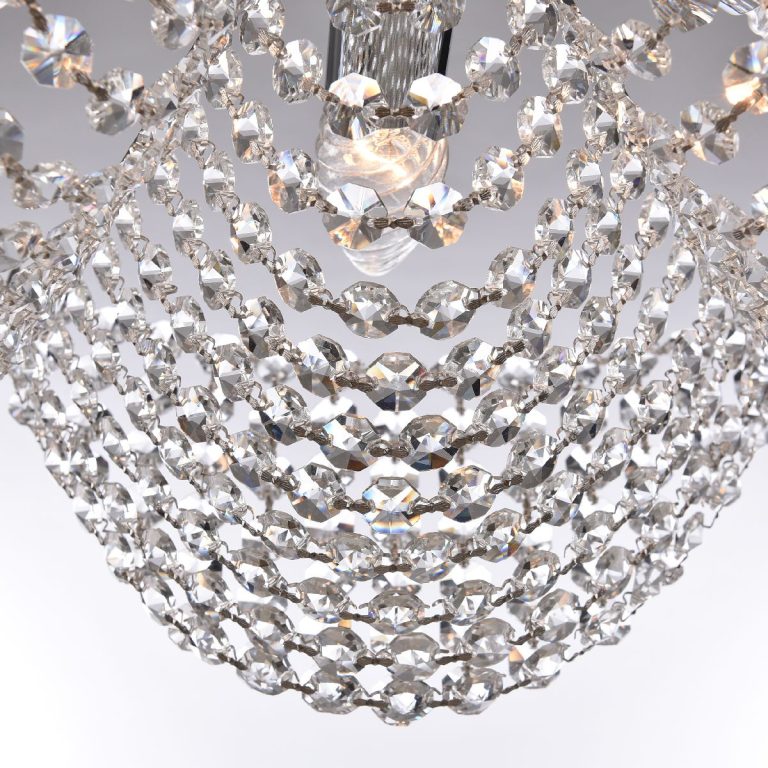 Потолочная люстра Bohemia Ivele Crystal 778/49 Ni