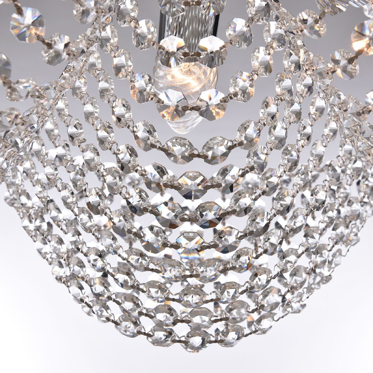 Потолочная люстра Bohemia Ivele Crystal 778/49 Ni Потолочная люстра Bohemia Ivele Crystal 778/49 Ni