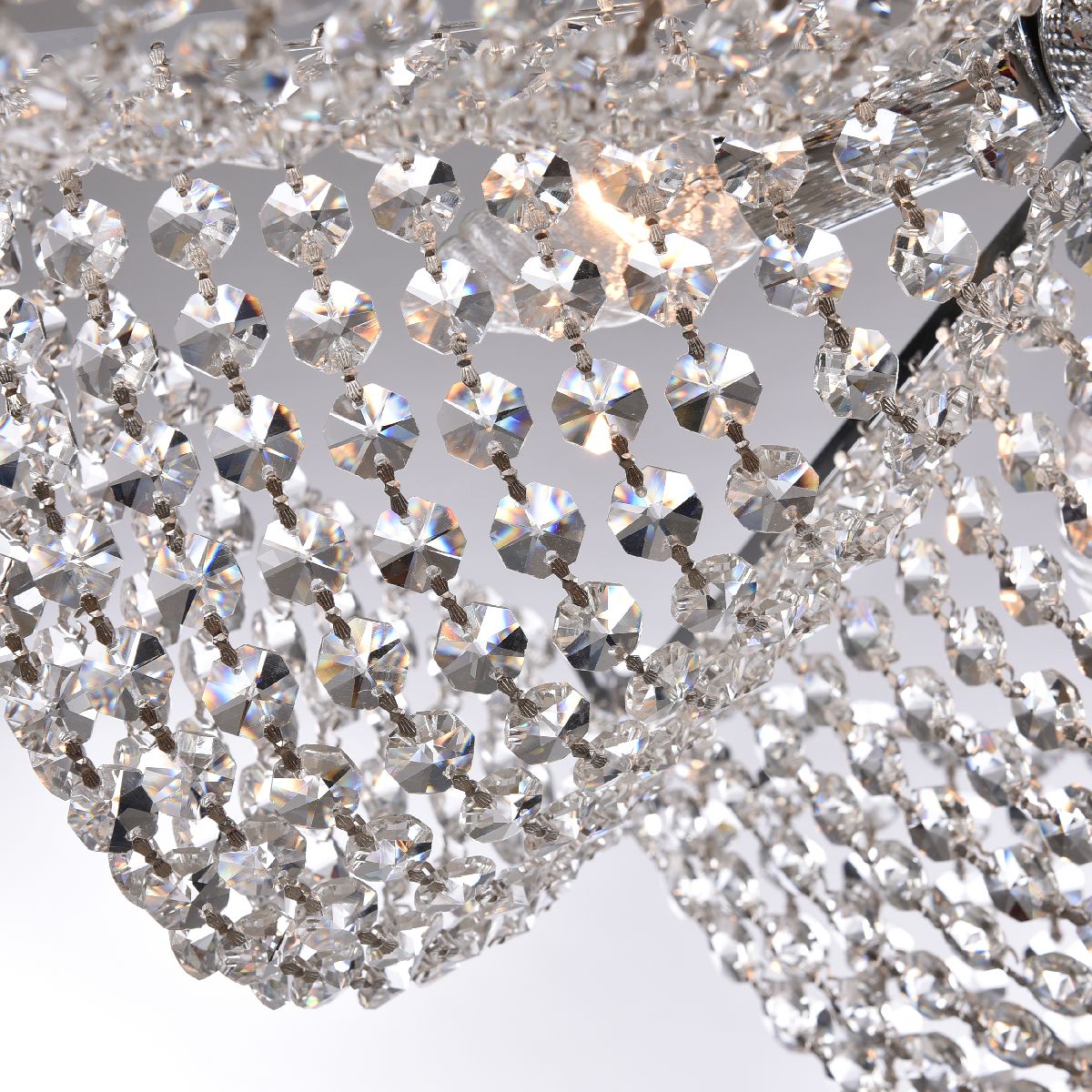 Потолочная люстра Bohemia Ivele Crystal 778/58 Ni Потолочная люстра Bohemia Ivele Crystal 778/58 Ni