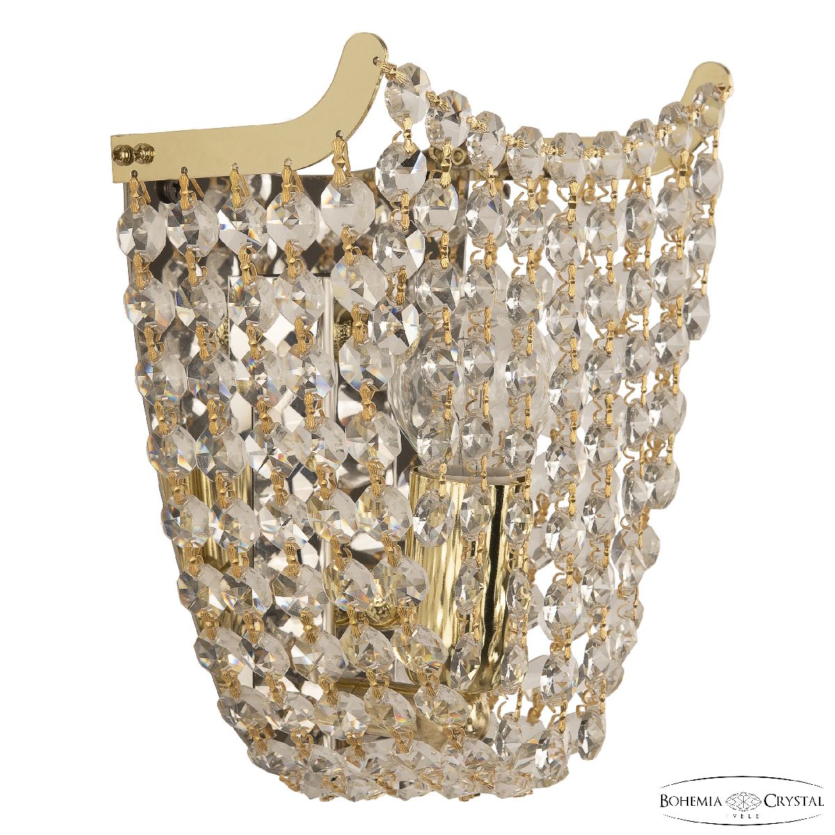Настенный светильник Bohemia Ivele Crystal 778B/16 G Настенный светильник Bohemia Ivele Crystal 778B/16 G