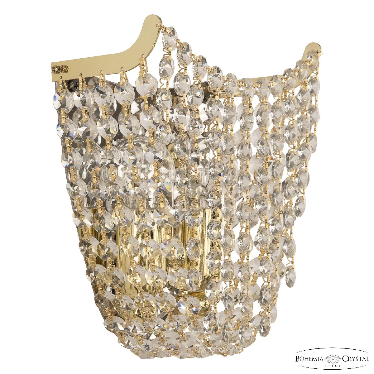 Настенный светильник Bohemia Ivele Crystal 778B/19 G Настенный светильник Bohemia Ivele Crystal 778B/19 G