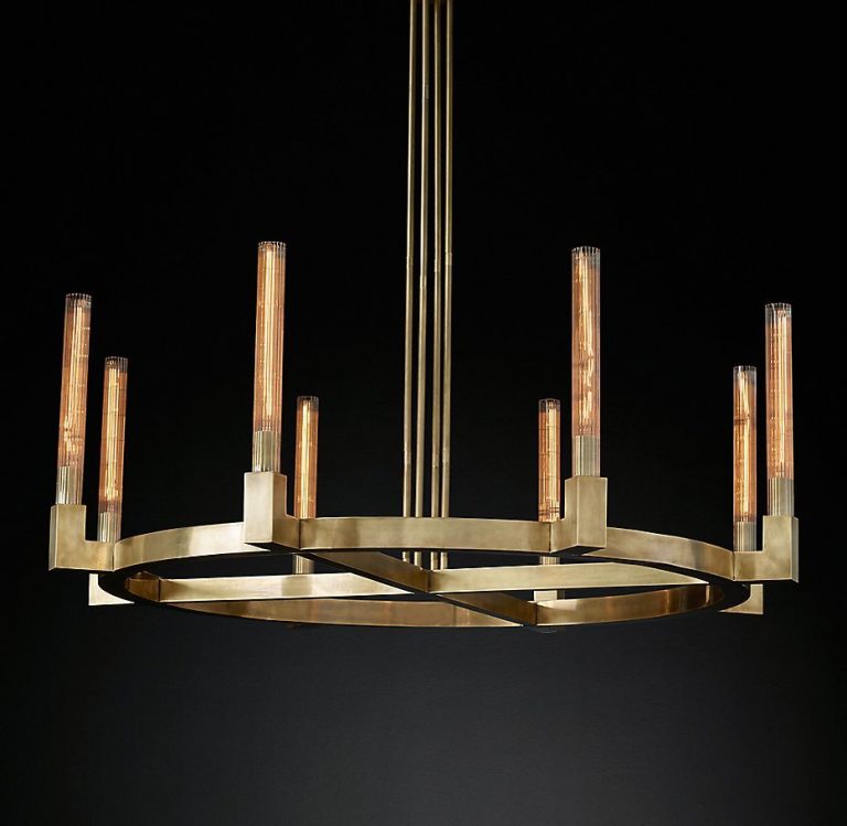 Подвесная люстра Delight Collection Cannele KM0550P-8 brass