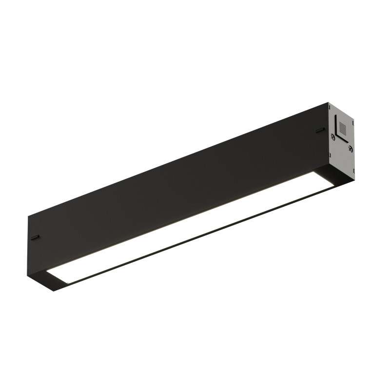 Трековый однофазный светильник Denkirs Simple Linear DK8203-BK Трековый однофазный светильник Denkirs Simple Linear DK8203-BK