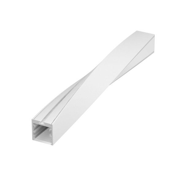 Алюминиевый профиль Arlight SL-ARC-3535-Twist90L-400 White 032681 Алюминиевый профиль Arlight SL-ARC-3535-Twist90L-400 White 032681