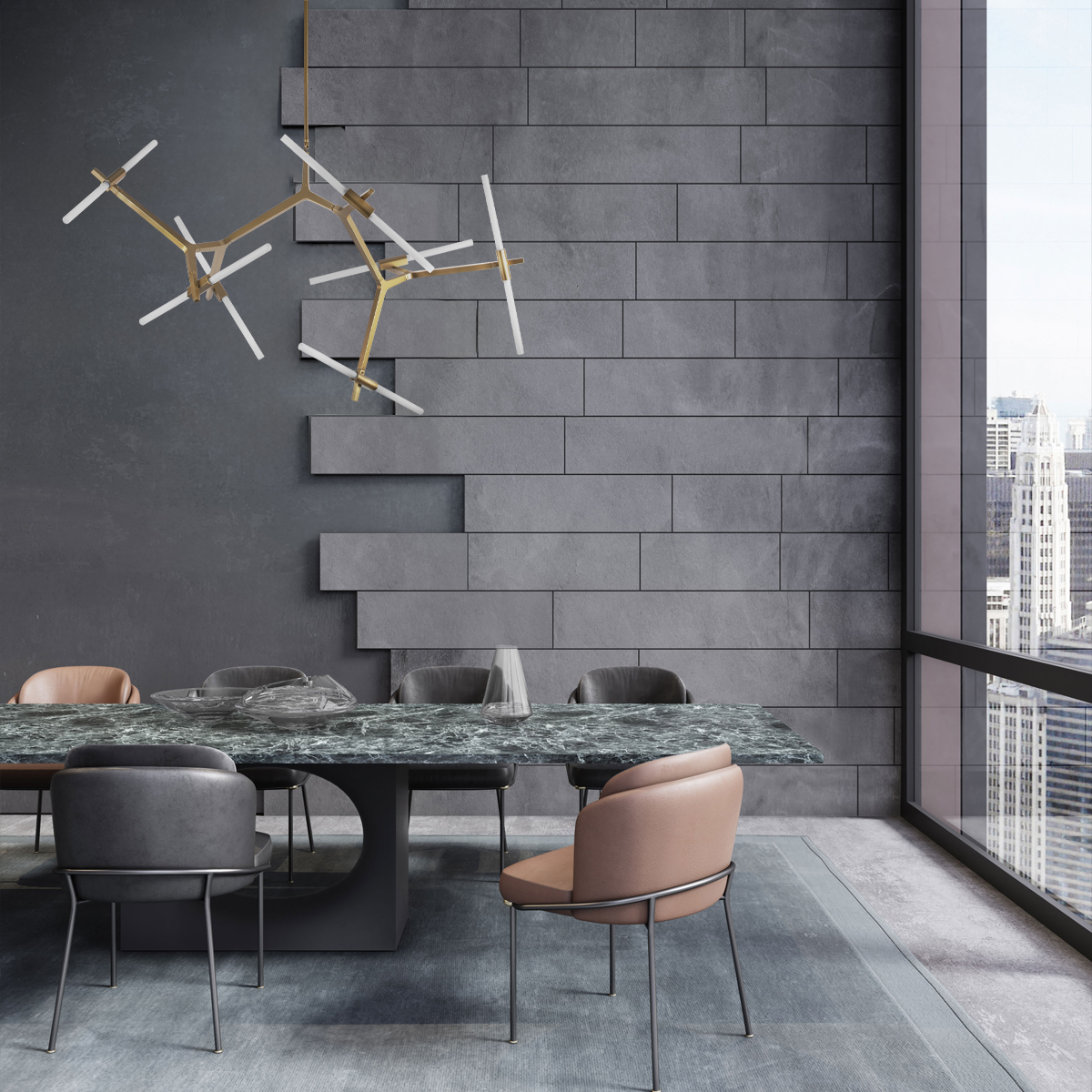 Подвесная люстра Loft IT Agnes 10399/14 GD Подвесная люстра Loft IT Agnes 10399/14 GD