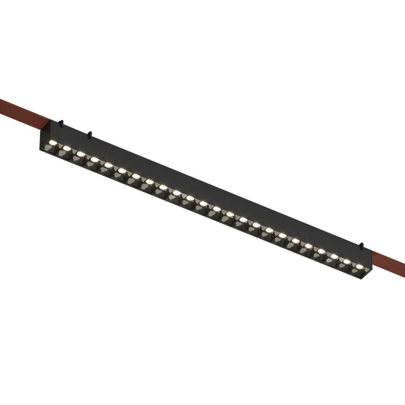 Трековый однофазный светильник Denkirs Belty grill DK5672-BK Трековый однофазный светильник Denkirs Belty grill DK5672-BK