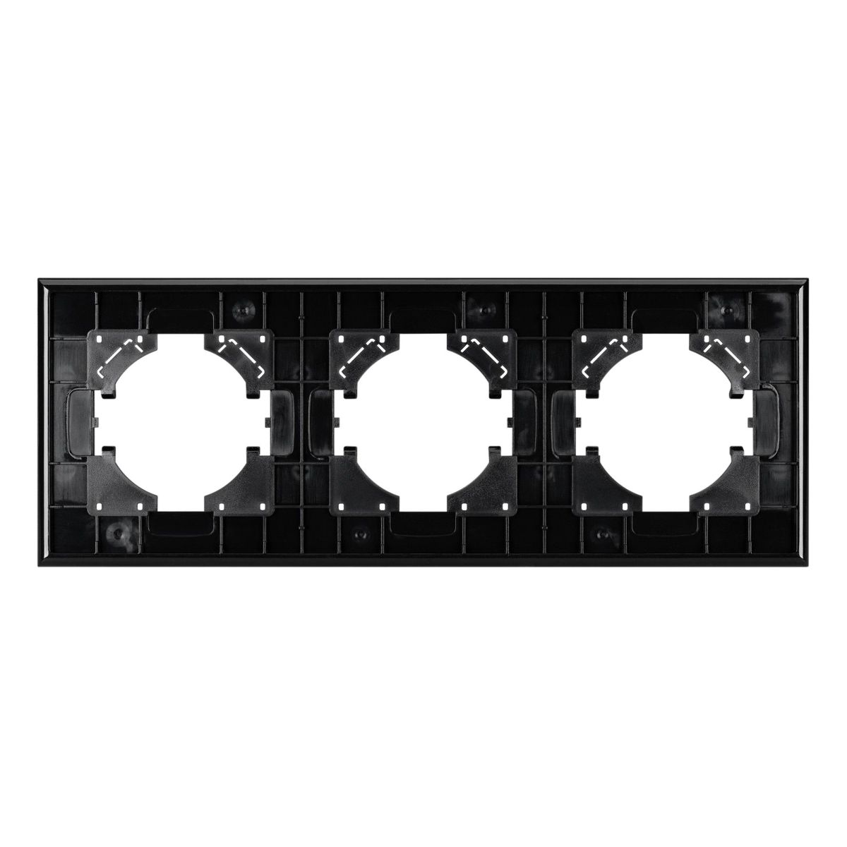 Рамка на 3 поста из натурального дерева Arlight FRM-XSILO-WD-3-SNL 051276 Рамка на 3 поста из натурального дерева Arlight FRM-XSILO-WD-3-SNL 051276