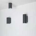 Уличный настенный светильник Arlight LGD-FORMA-WALL-TWIN-R90-2x12W Warm2700 052703
