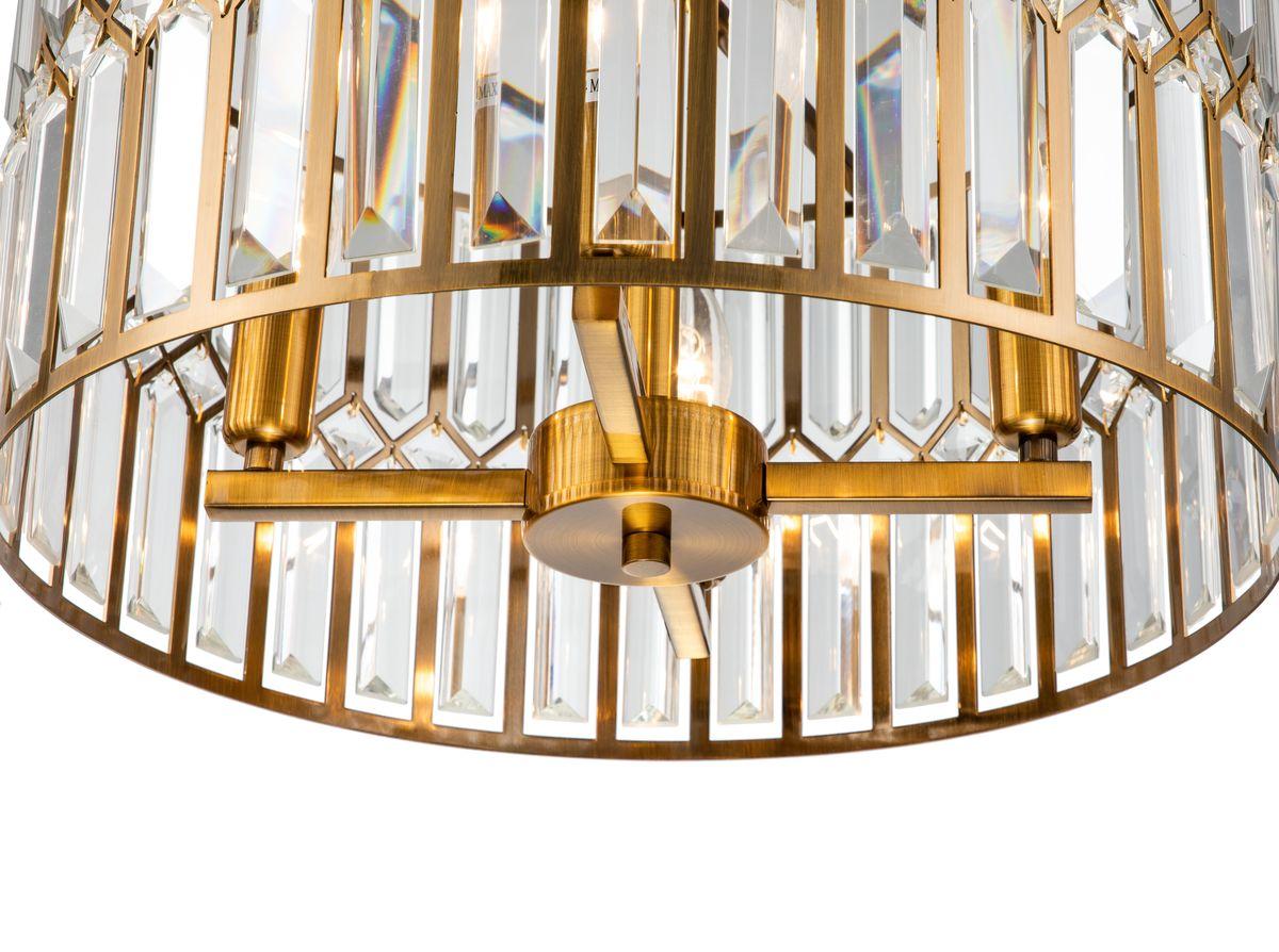 Подвесная люстра iLamp Triumph 6122-420 Brass Подвесная люстра iLamp Triumph 6122-420 Brass