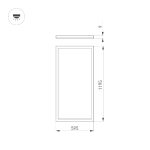 Светодиодная панель Arlight DL-INTENSO-S600x1200-60W Day4000 (WH, 120 deg, CRI90, 230V) 043580