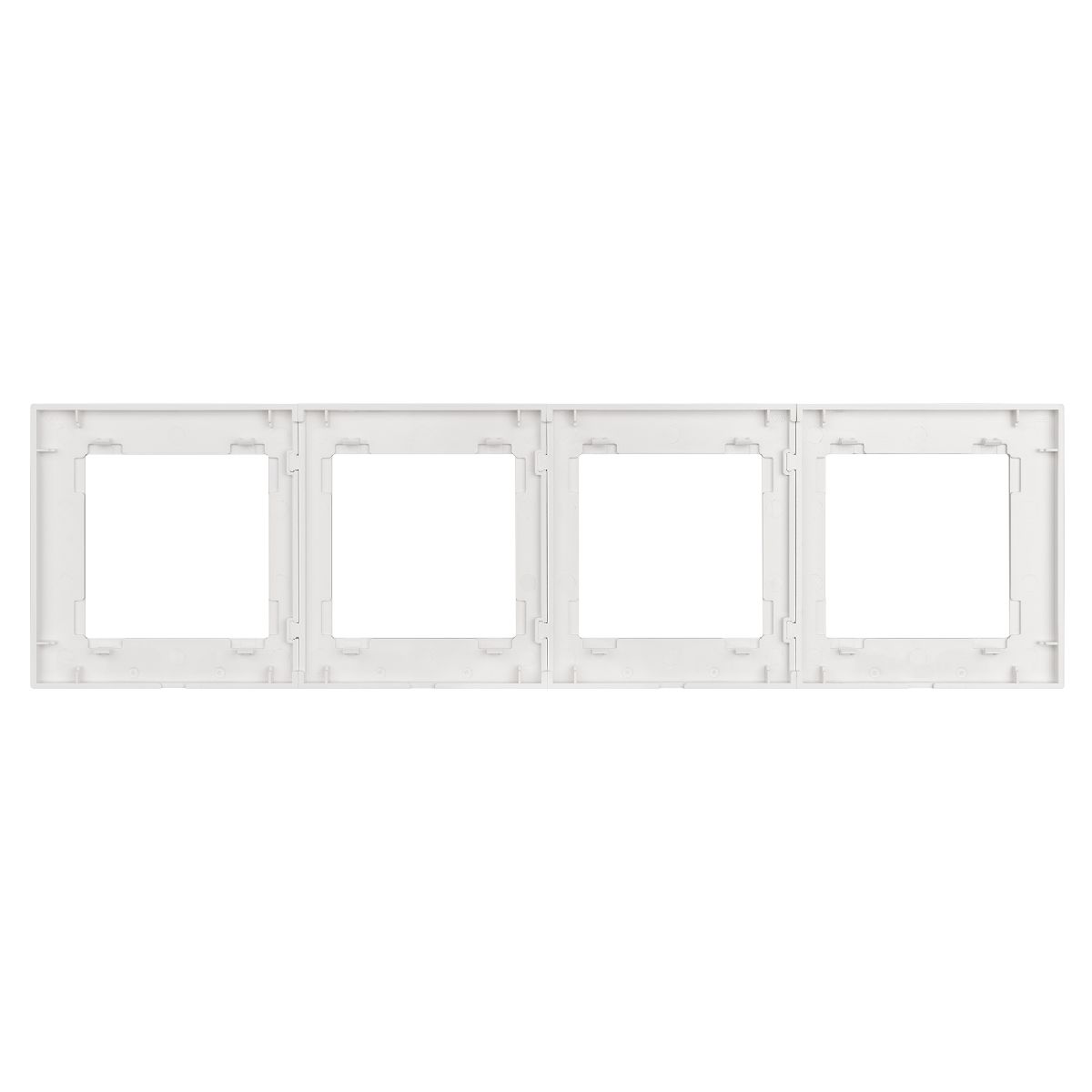 Рамка четырехместная Arlight FRM-GLARE-GS-4-WH 043802 Рамка четырехместная Arlight FRM-GLARE-GS-4-WH 043802