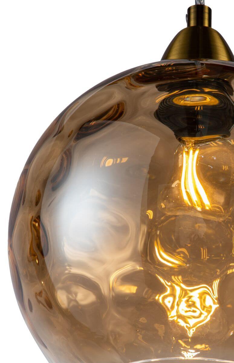 Подвесной светильник Indigo Memoria 11003/1P Cognac V000089 Подвесной светильник Indigo Memoria 11003/1P Cognac V000089