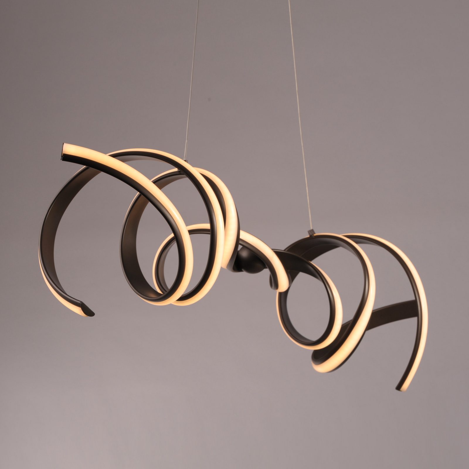 Подвесной светильник Delight Collection Fluire MD8690-2C dark bronze Подвесной светильник Delight Collection Fluire MD8690-2C dark bronze