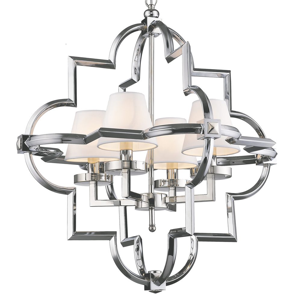 Подвесная люстра Delight Collection Mandeville KM0728P-4M nickel Подвесная люстра Delight Collection Mandeville KM0728P-4M nickel