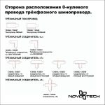 Шинопровод трехфазный Novotech Port 135239