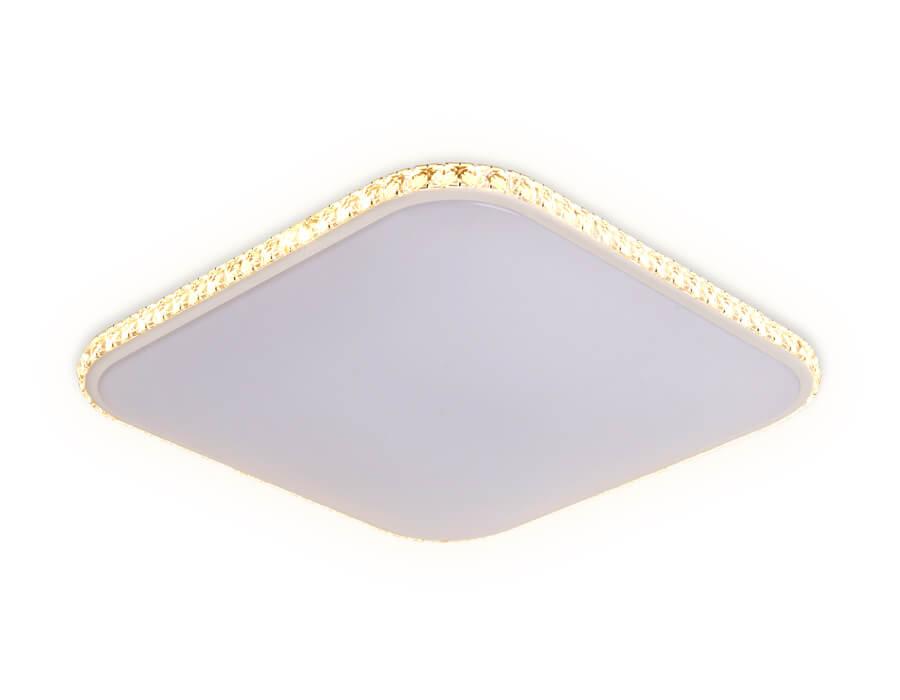 Потолочный светодиодный светильник Ambrella Light Original Crystal FF75 Потолочный светодиодный светильник Ambrella Light Original Crystal FF75