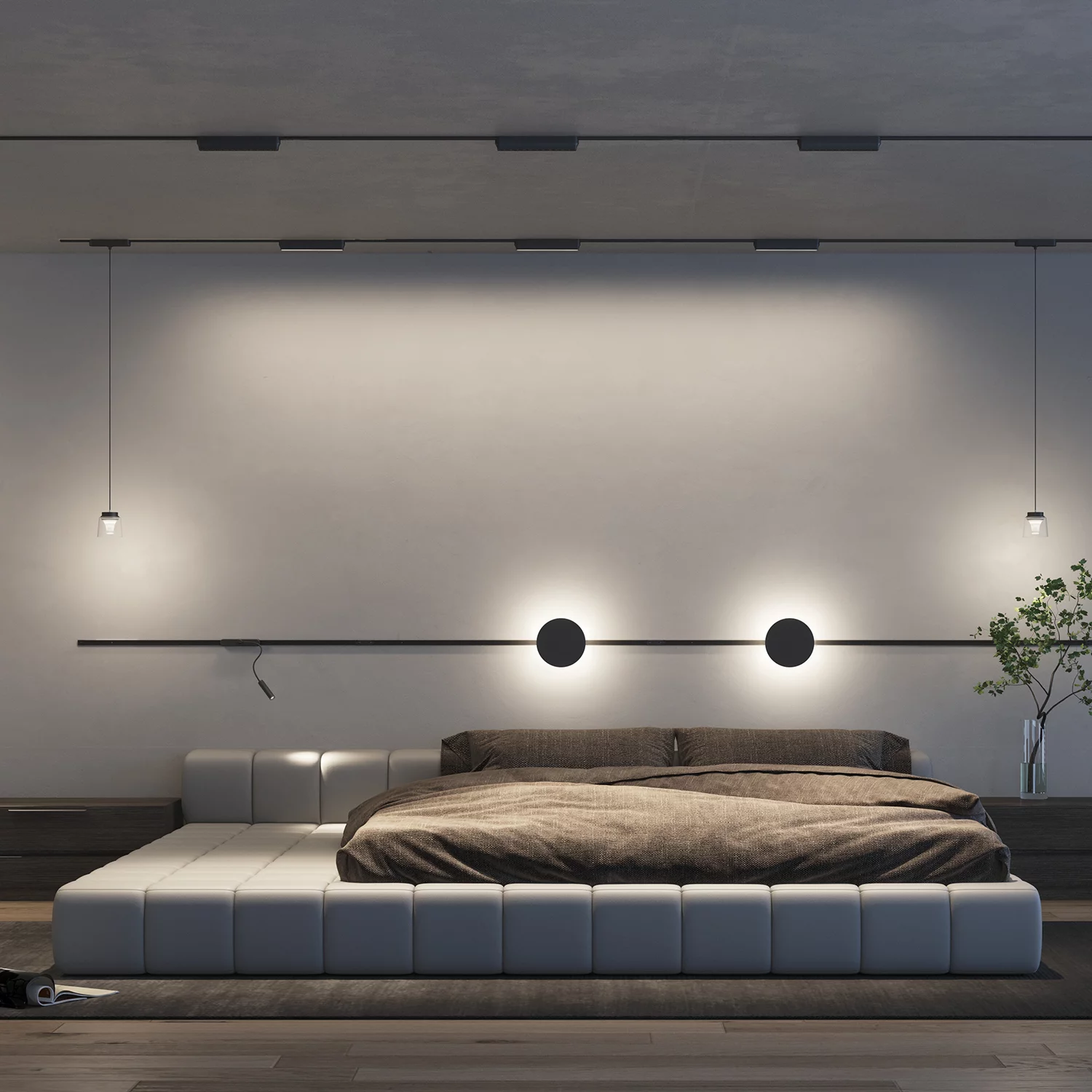 Трековый магнитный однофазный светильник Denkirs Air linear DK5360-BK Трековый магнитный однофазный светильник Denkirs Air linear DK5360-BK