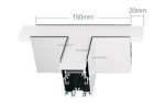Угол Arlight S2-LINE-4067-T90 тройной 021254