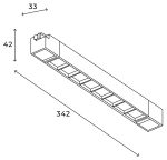 Трековый однофазный светильник Hesby Lighting Skylite HSBL_0142