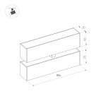 Трековый светильник Arlight Mag-Flat-Fold-25-S804-24W Day4000 034241